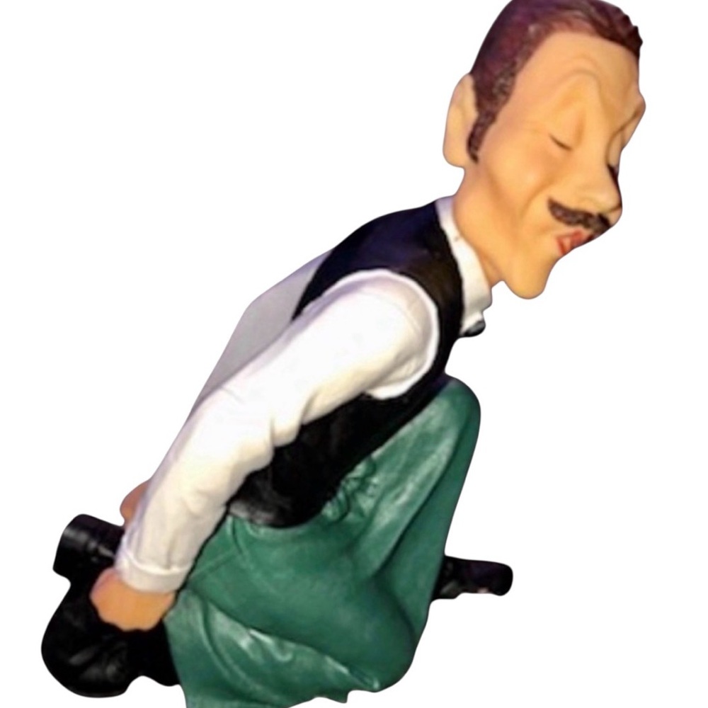 Vintage 12 inch Waiter Wine Bottle Holder